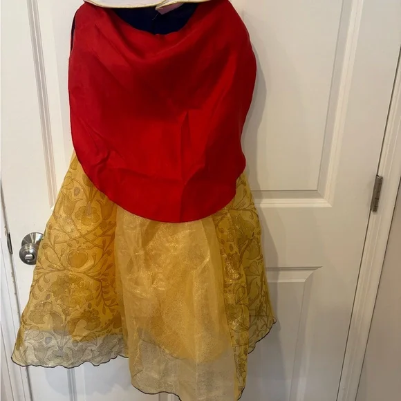 Disney Snow White Kids Costume - Royal Blue, Scarlet Red, Golden Yellow - Picture 2 of 3